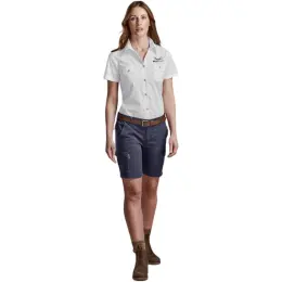Ladies Meseta Twill Shorts Model Image